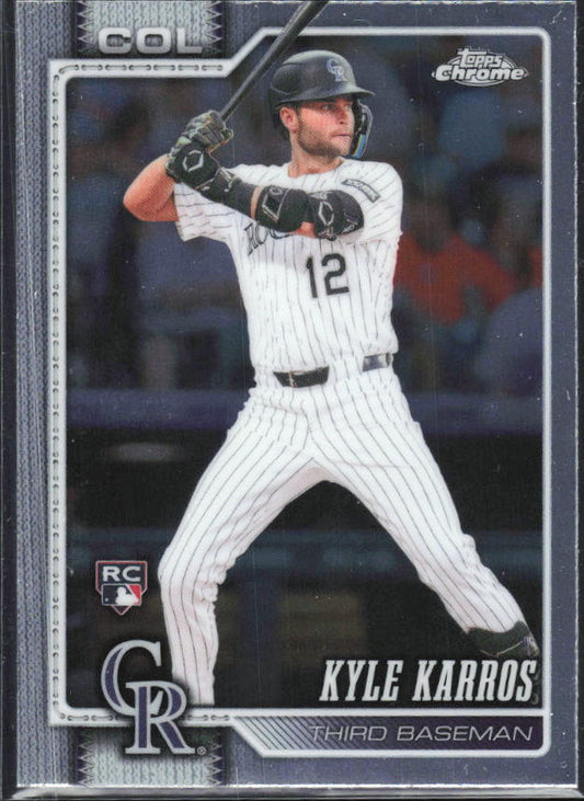 Kyle Karros 2026 Topps Chrome #13 framsida