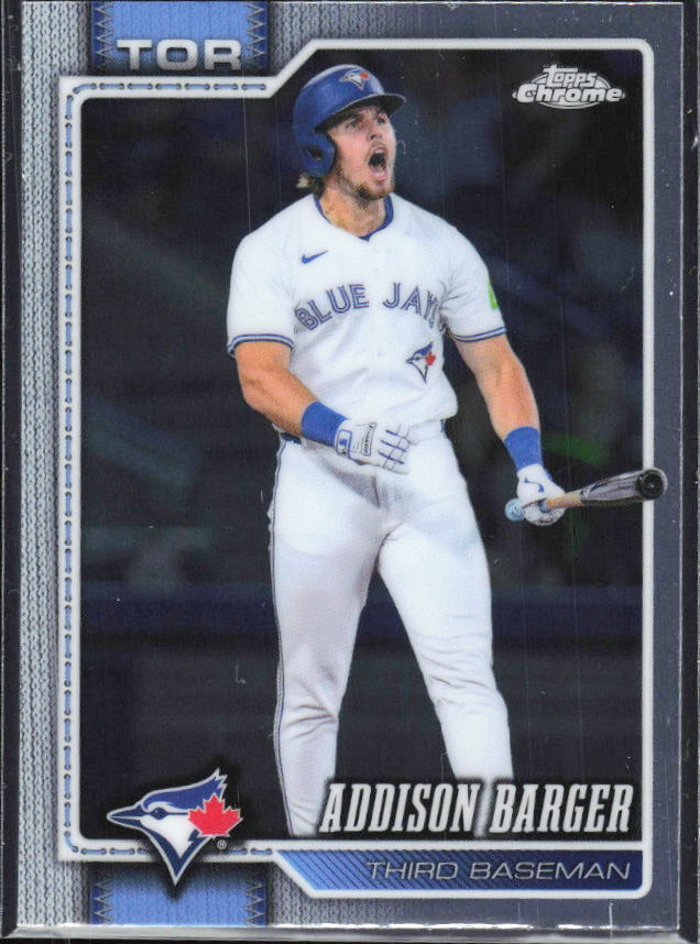 Addison Barger 2026 Topps Chrome #276 framsida