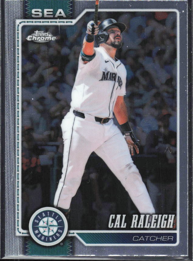 Cal Raleigh 2026 Topps Chrome #9 framsida