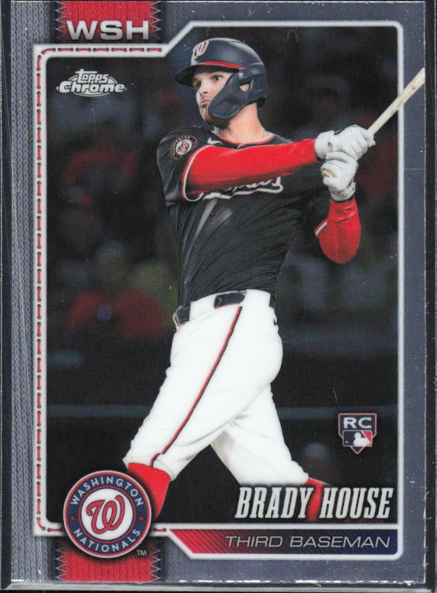 Brady House 2026 Topps Chrome #189 framsida