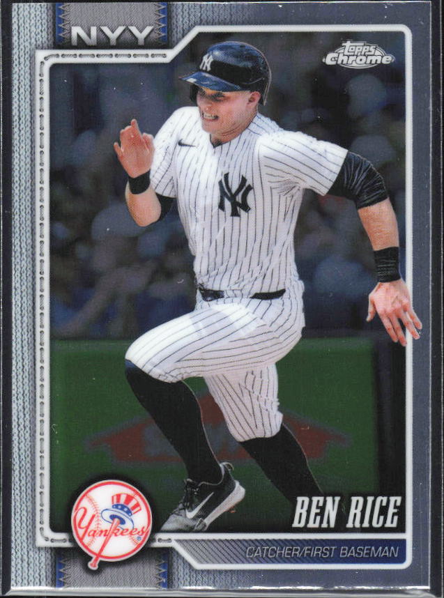 Ben Rice 2026 Topps Chrome #295 framsida