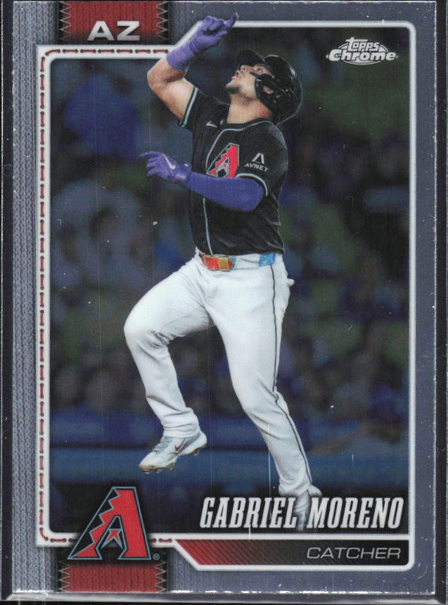 Gabriel Moreno 2026 Topps Chrome #92 framsida