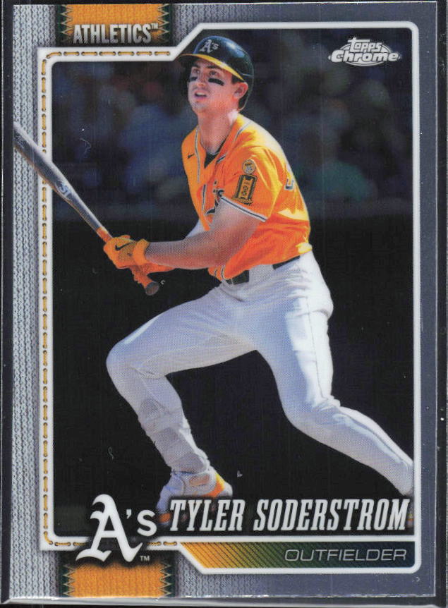 Tyler Soderstrom 2026 Topps Chrome #211 framsida