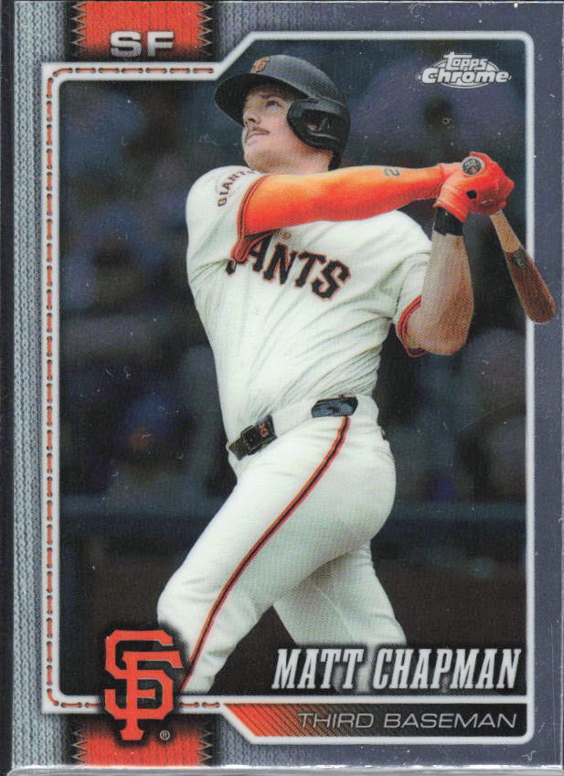 Matt Chapman 2026 Topps Chrome #193 framsida