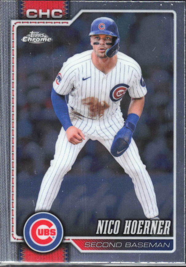 Nico Hoerner 2026 Topps Chrome #29 framsida
