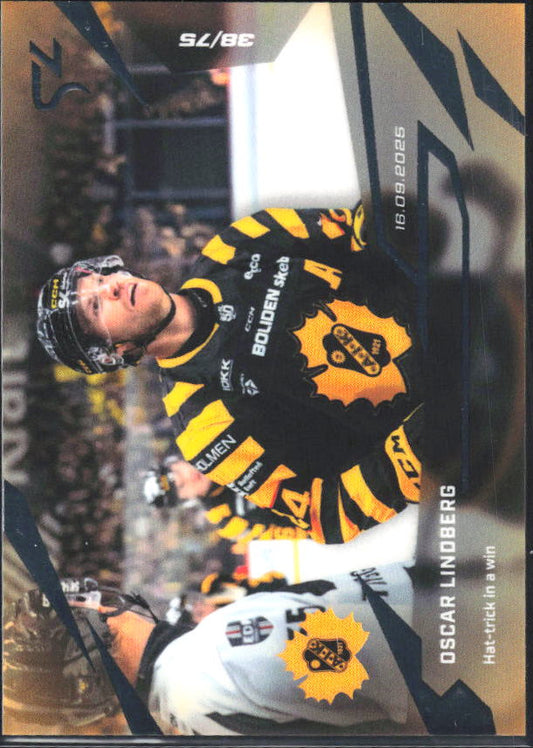 2025-26 SportZoo SHL LIVE #L-02 Oscar Lindberg 38/75 – framsida