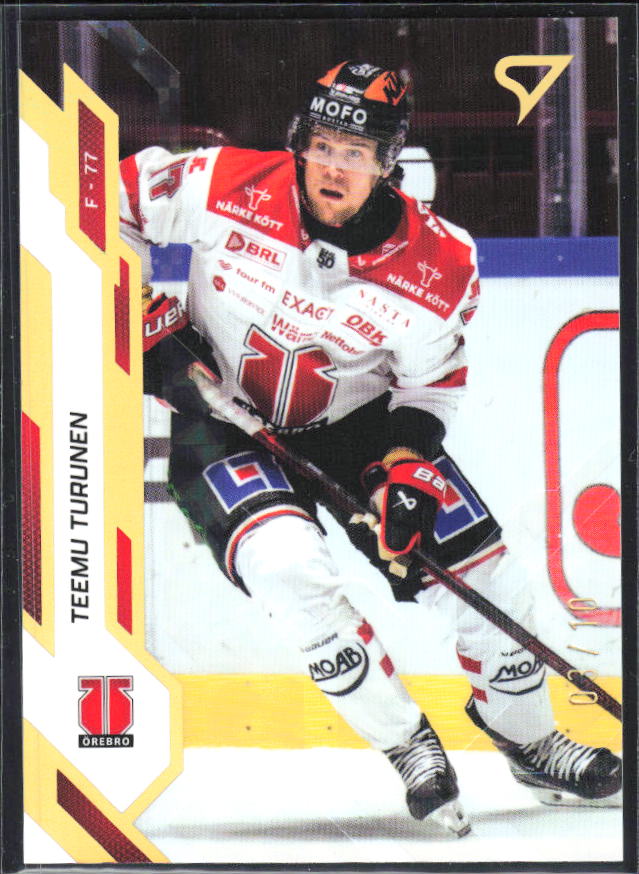 2025-26 SportZoo SHL S1 #179 Teemu Turunen Blonde Gold 03/10 – framsida