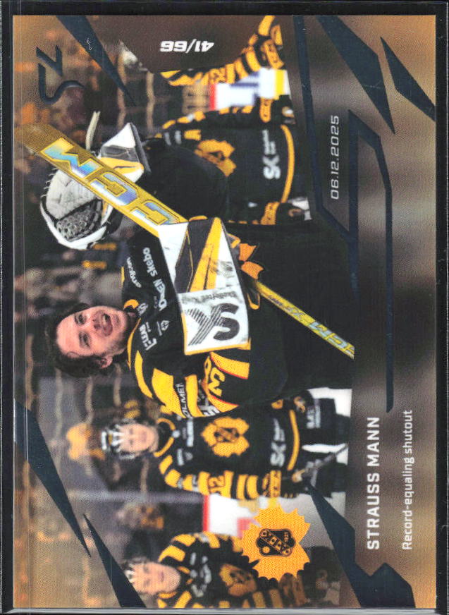 2025-26 SportZoo SHL LIVE #L-19 Strauss Mann 41/66 – framsida