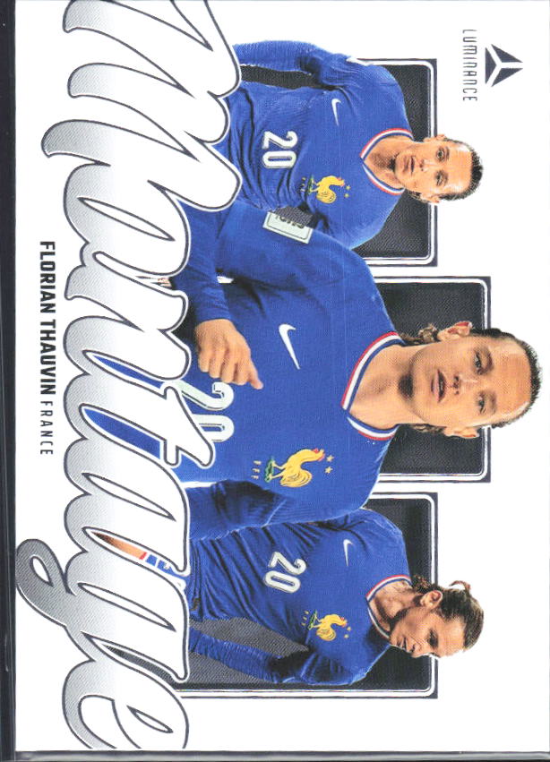 Florian Thauvin – 2026 Panini Luminance France #13 Montage – framsida
