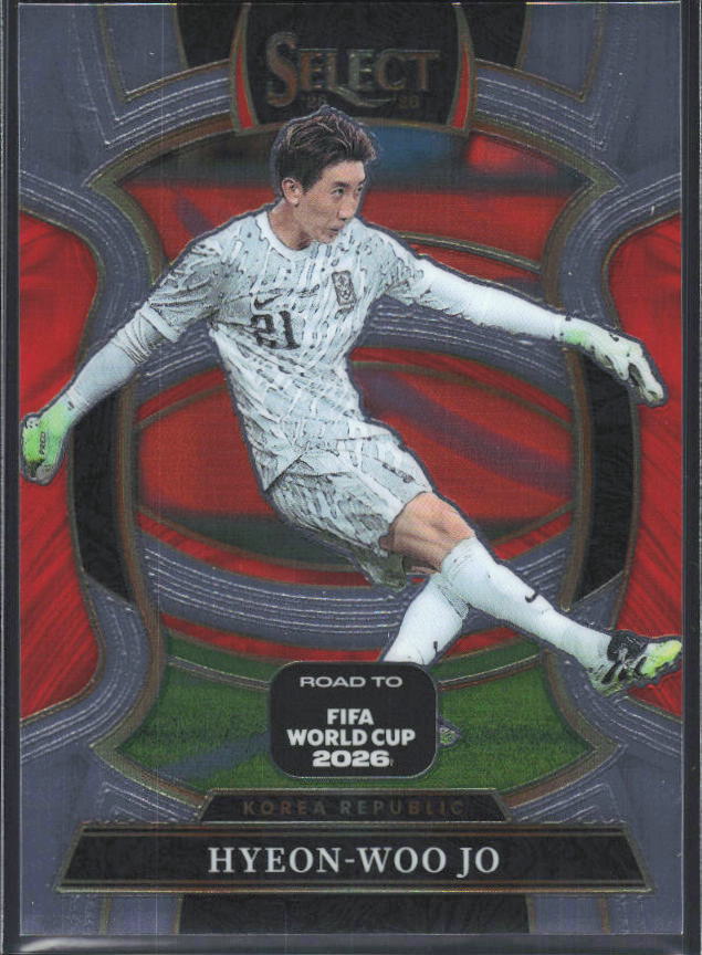 Hyeon-Woo Jo – 2025-26 Panini Select Road to FIFA World Cup #15 Terrace – framsida