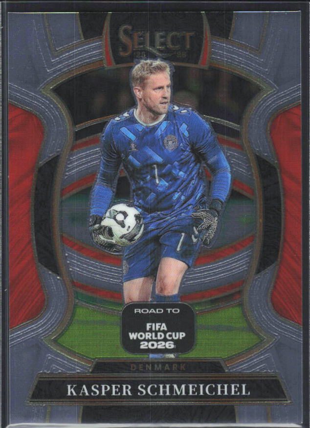 Kasper Schmeichel – 2025-26 Panini Select Road to FIFA World Cup #24 Terrace – framsida