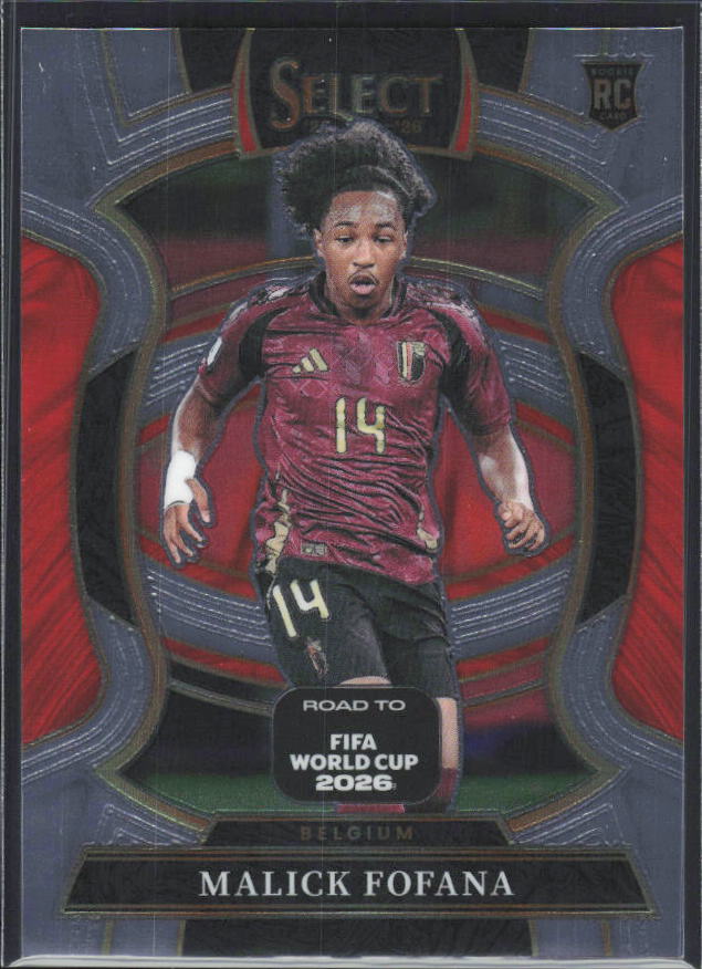Malick Fofana – 2025-26 Panini Select Road to FIFA World Cup #65 Terrace RC – framsida