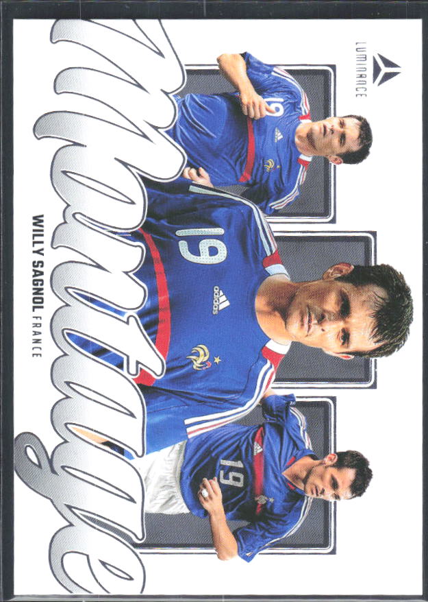 Willy Sagnol – 2026 Panini Luminance France #9 Montage – framsida