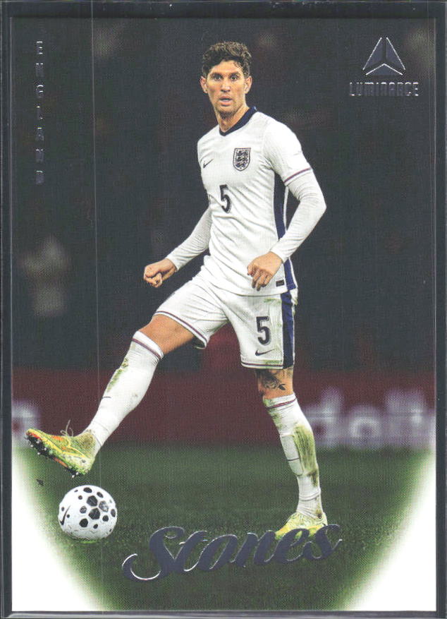 John Stones – 2026 Panini Luminance England #5 – framsida