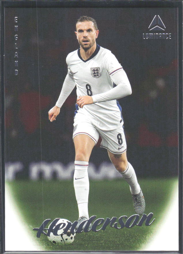 Jordan Henderson – 2026 Panini Luminance England #12 – framsida