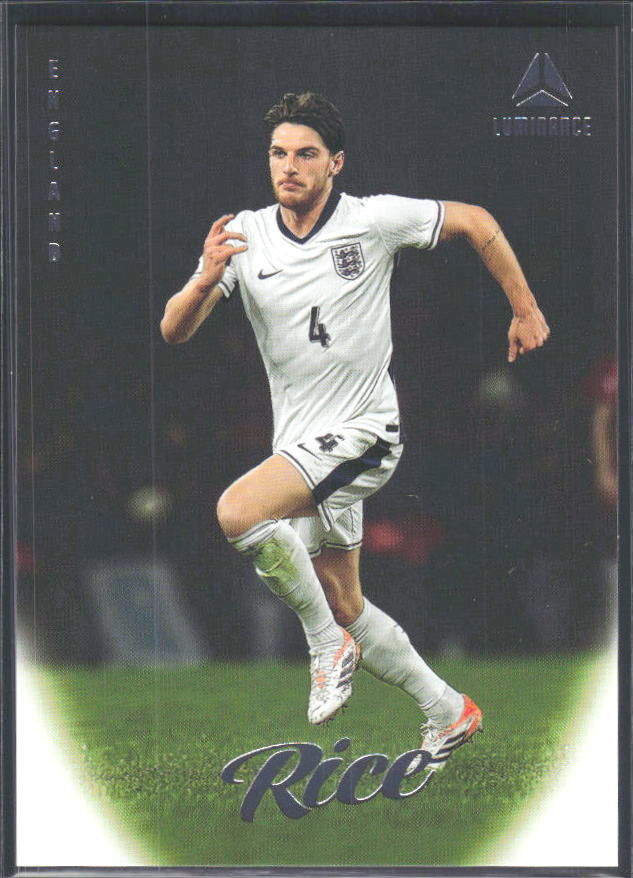 Declan Rice – 2026 Panini Luminance England #9 – framsida