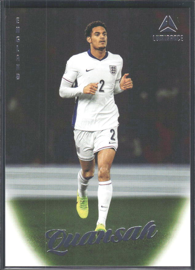 Jarell Quansah – 2026 Panini Luminance England #16 – framsida