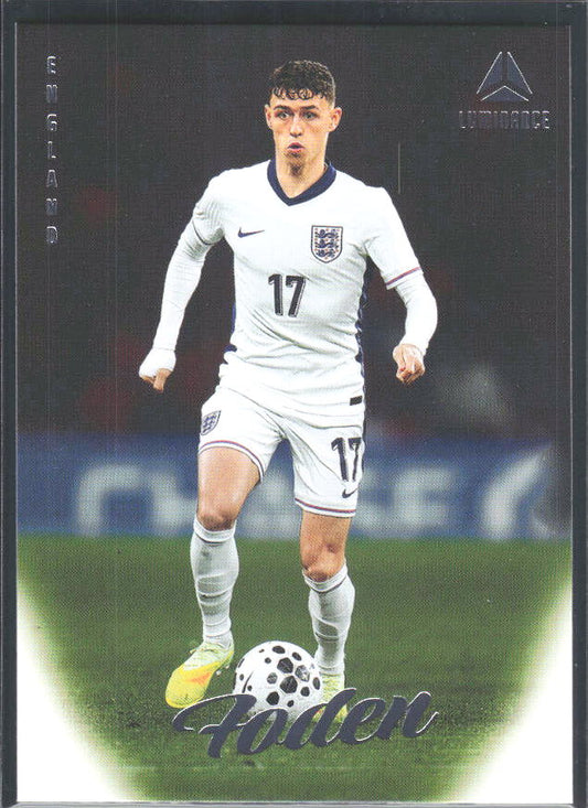 Phil Foden – 2026 Panini Luminance England #6 – framsida