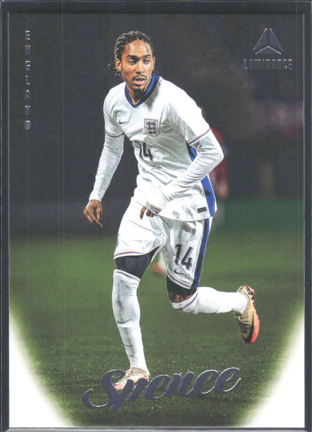 Djed Spence – 2026 Panini Luminance England #15 – framsida