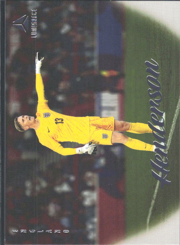 Dean Henderson – 2026 Panini Luminance England #16 – framsida