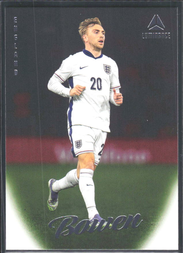 Jarrod Bowen – 2026 Panini Luminance England #4 – framsida