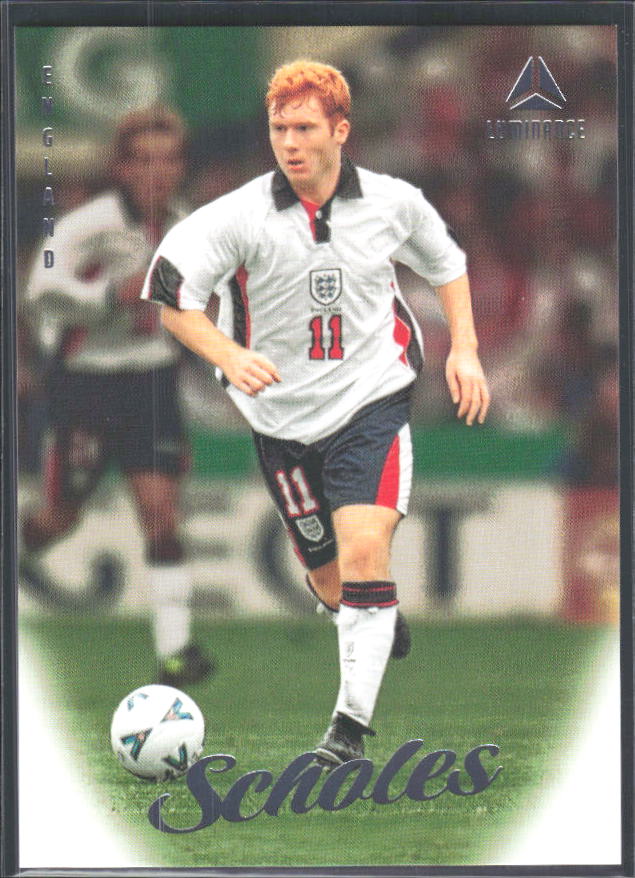 Paul Scholes – 2026 Panini Luminance England #18 – framsida
