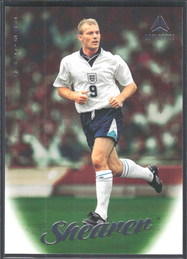 Alan Shearer – 2026 Panini Luminance England #20 – framsida
