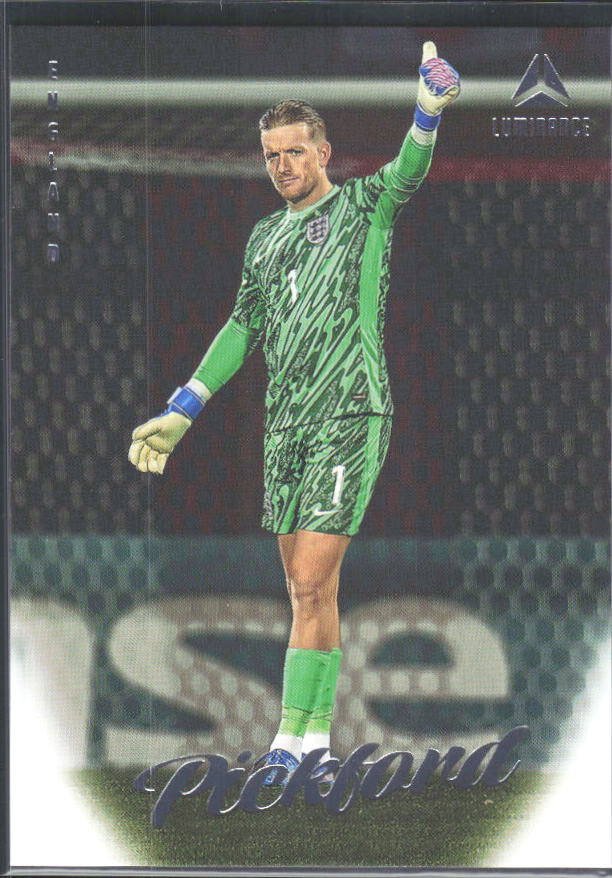 Jordan Pickford – 2026 Panini Luminance England #3 – framsida