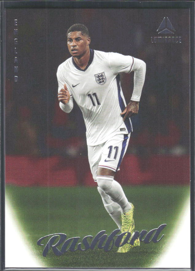 Marcus Rashford – 2026 Panini Luminance England #10 – framsida
