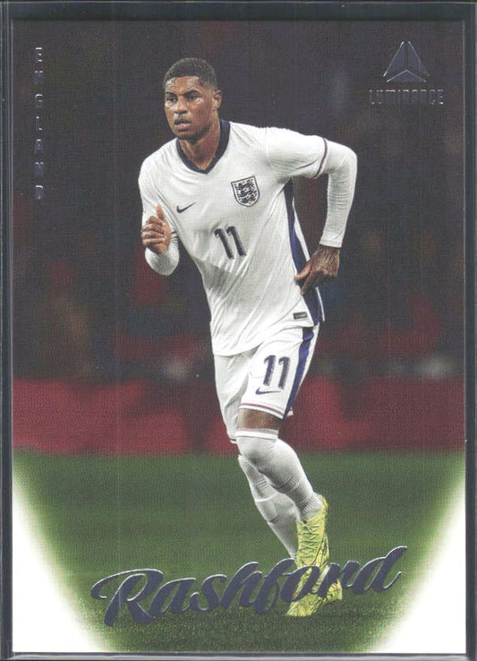 Marcus Rashford – 2026 Panini Luminance England #10 – framsida