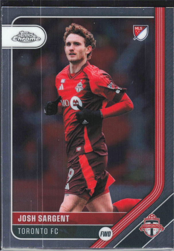 Josh Sargent – 2026 Topps Chrome MLS #97 – framsida