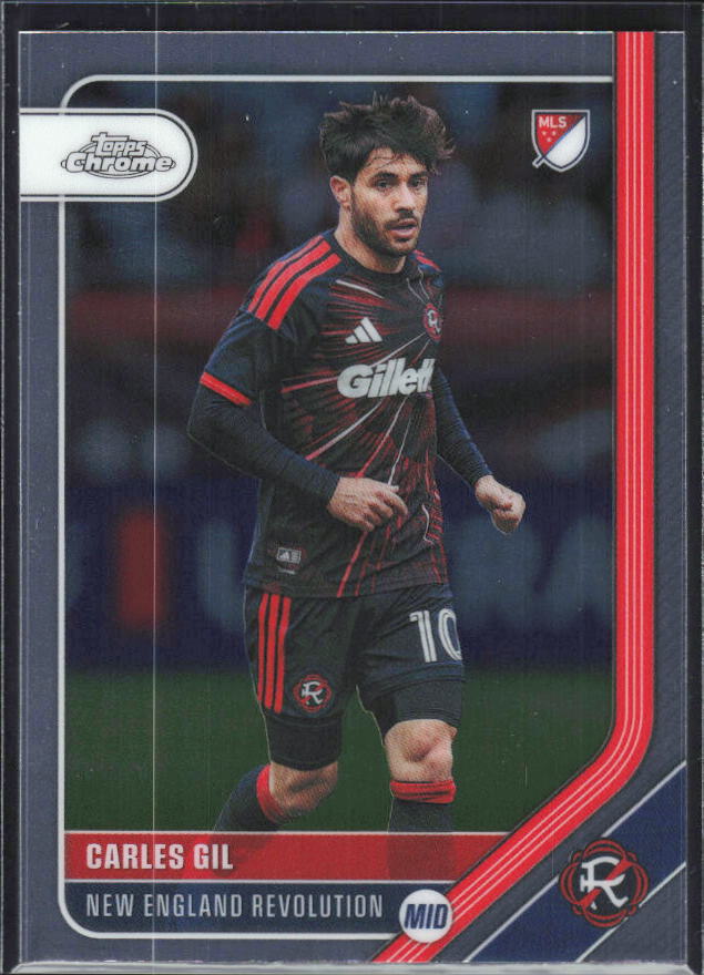 Carles Gil – 2026 Topps Chrome MLS #29 – framsida