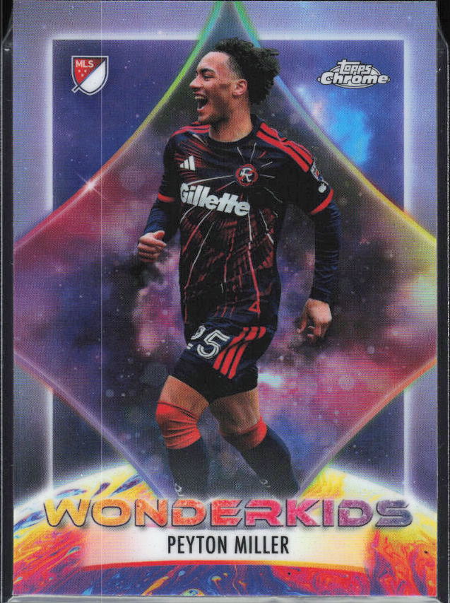 Peyton Miller – 2026 Topps Chrome MLS #WK-20 Wonderkids – framsida
