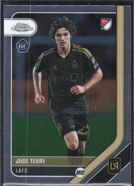 Jude Terry – 2026 Topps Chrome MLS #44 RC – framsida