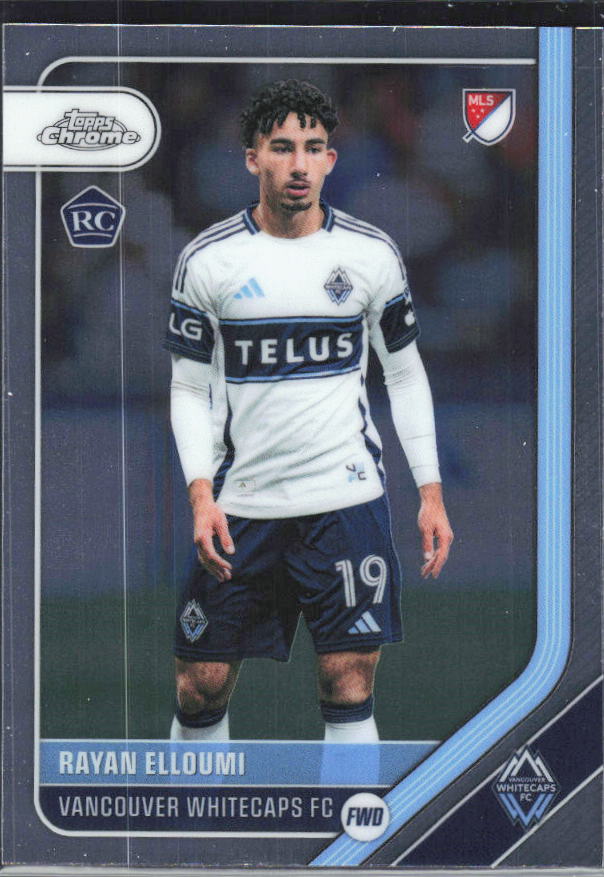 Rayan Elloumi – 2026 Topps Chrome MLS #53 RC – framsida