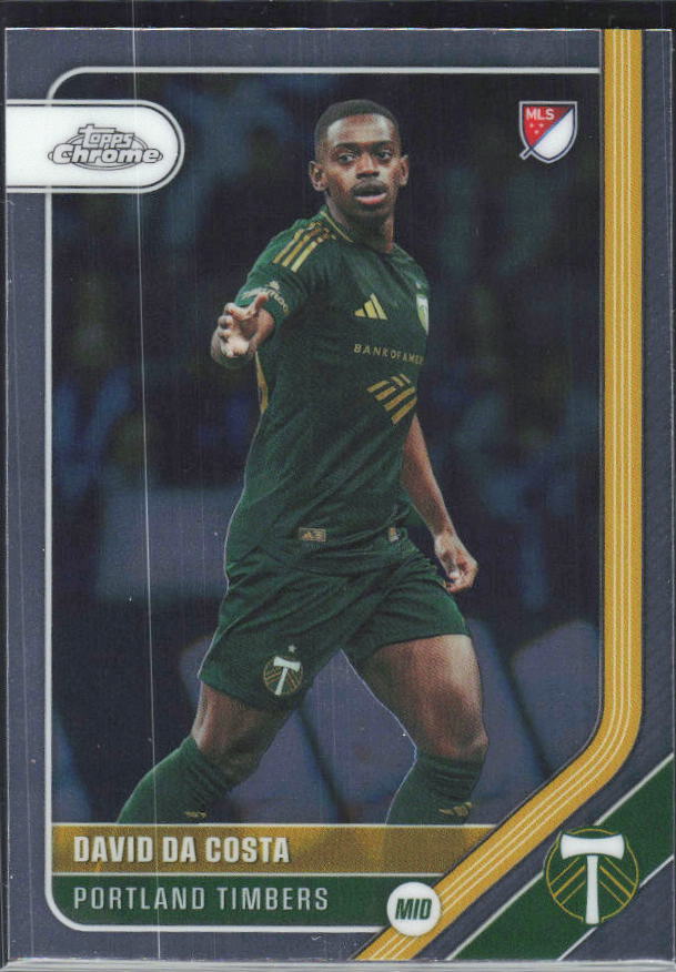 David da Costa – 2026 Topps Chrome MLS #151 – framsida