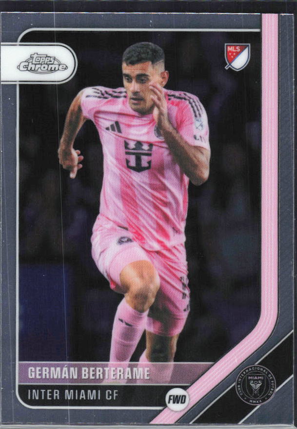 Germán Berterame – 2026 Topps Chrome MLS #136 – framsida