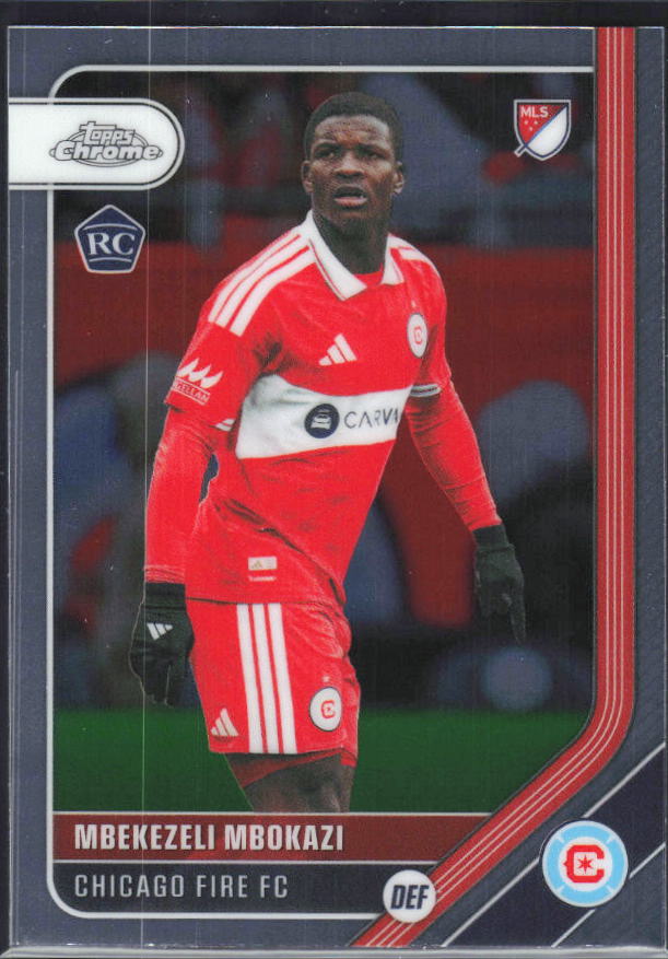 Mbekezeli Mbokazi – 2026 Topps Chrome MLS #149 RC – framsida