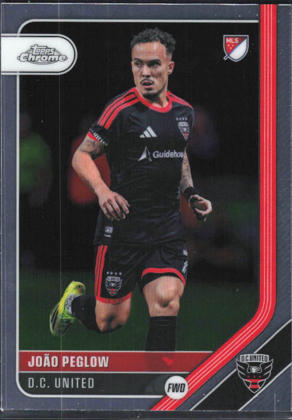 João Peglow – 2026 Topps Chrome MLS #70 – framsida