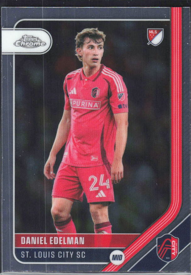 Daniel Edelman – 2026 Topps Chrome MLS #64 – framsida