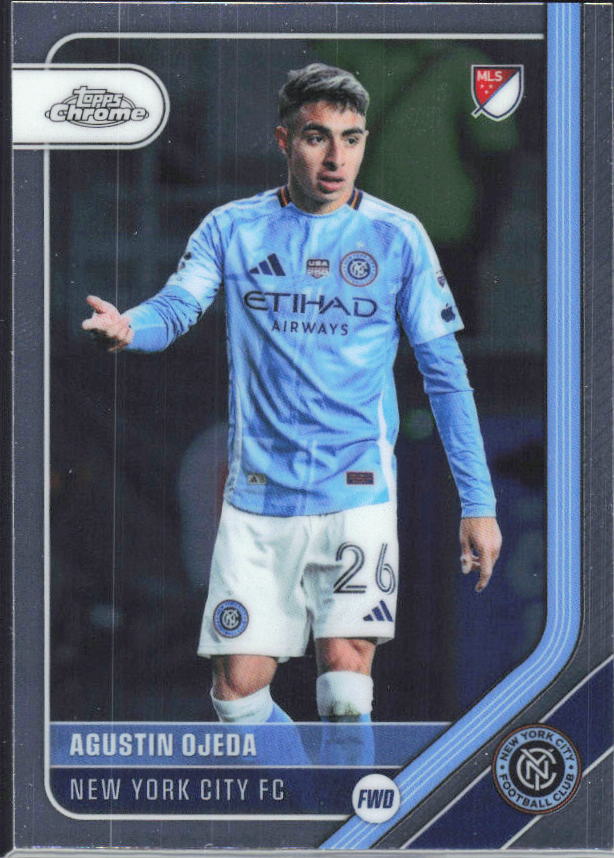 Agustín Ojeda – 2026 Topps Chrome MLS #67 – framsida