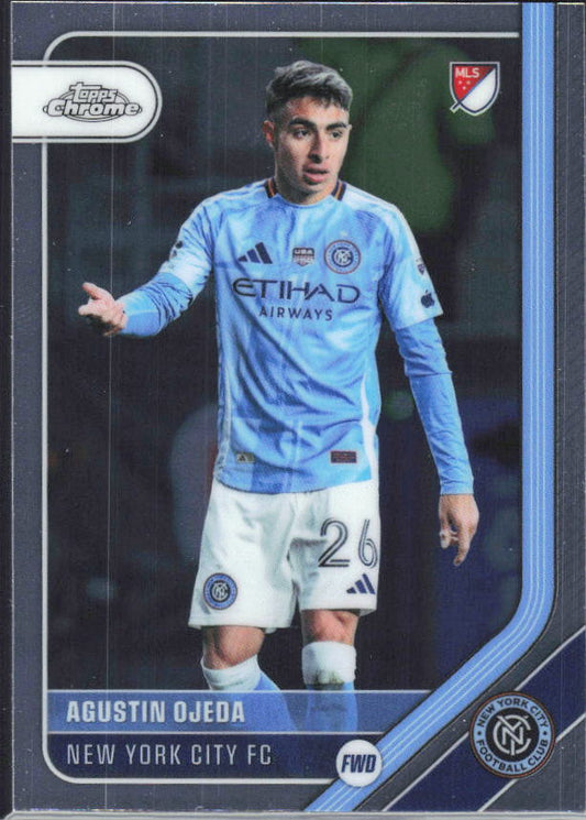 Agustín Ojeda – 2026 Topps Chrome MLS #67 – framsida