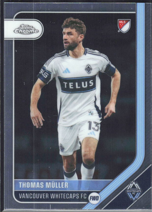 Thomas Müller – 2026 Topps Chrome MLS #156 – framsida