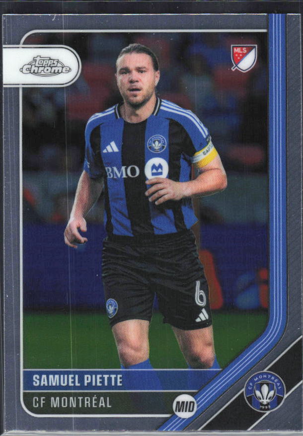 Samuel Piette – 2026 Topps Chrome MLS #159 – framsida