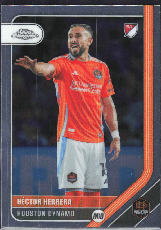 Héctor Herrera – 2026 Topps Chrome MLS #117 – framsida