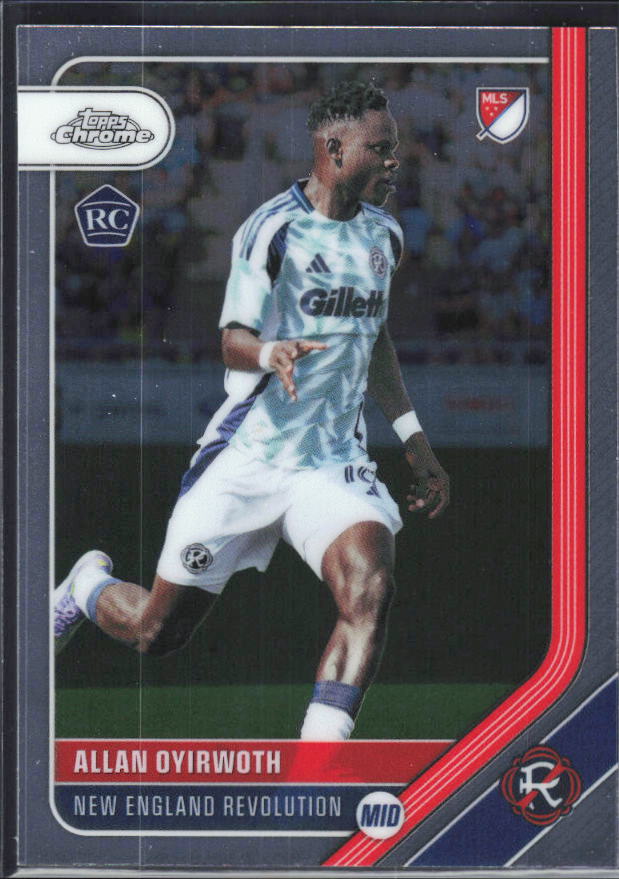Allan Oyirwoth – 2026 Topps Chrome MLS #175 RC – framsida