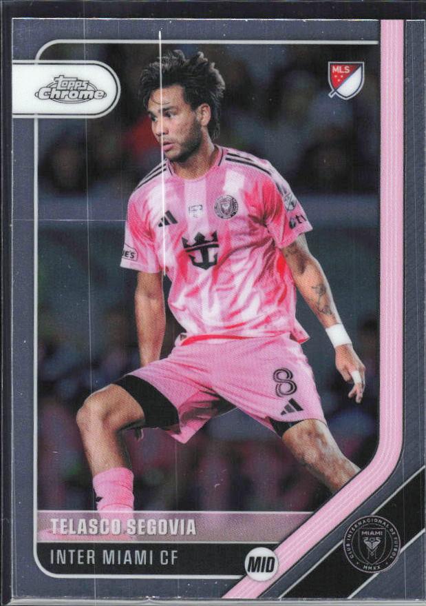 Telasco Segovia – 2026 Topps Chrome MLS #91 – framsida