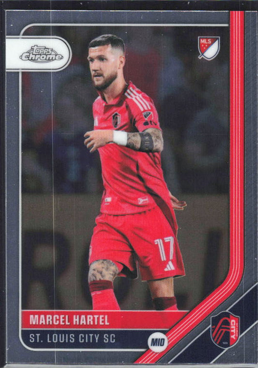 Marcel Hartel – 2026 Topps Chrome MLS #98 – framsida