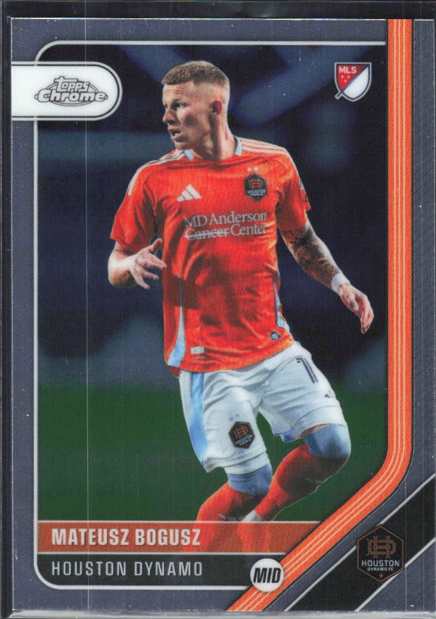 Mateusz Bogusz – 2026 Topps Chrome MLS #186 – framsida