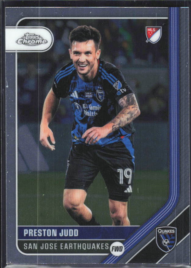 Preston Judd – 2026 Topps Chrome MLS #96 – framsida